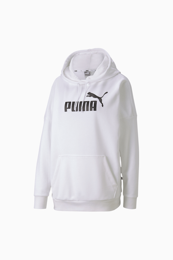 Puma white hot sale hoodie women's